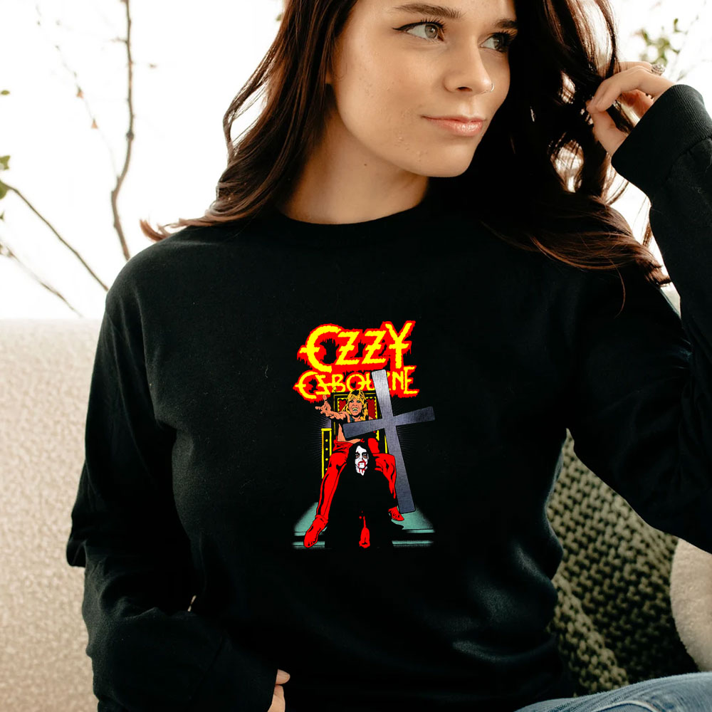Ozzy Osbourne 1982 83 Speak of The Devil Ghoul Long Sleeve Ozzy Osbourne 1982 83 Speak of The Devil Ghoul Long Sleeve