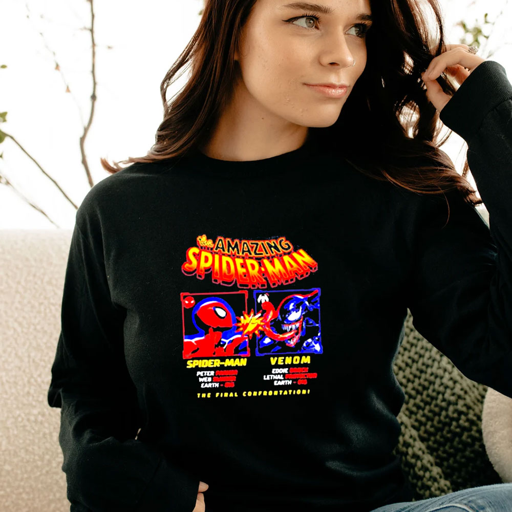 Spider Man vs Venom The Amazing Spider Man Long Sleeve Spider Man vs Venom The Amazing Spider Man Long Sleeve