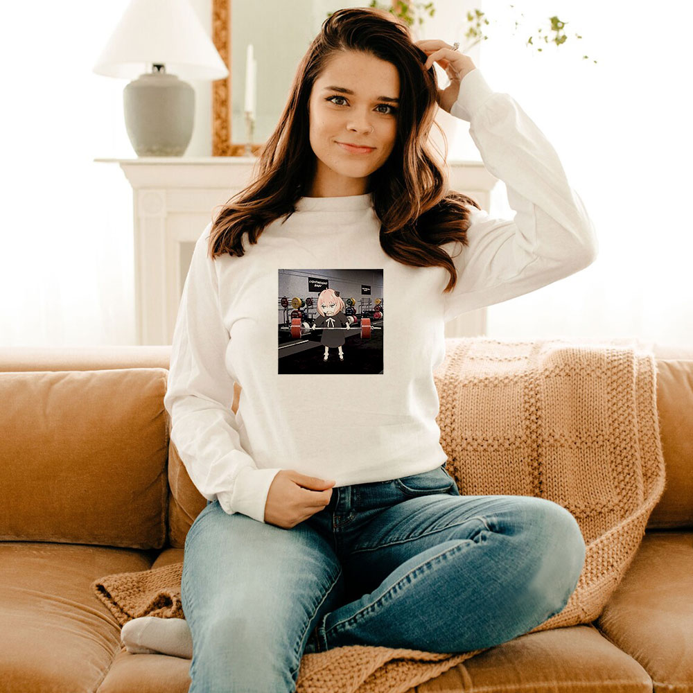 Spy x Family Anya Forger Anime Gym Long Sleeve Spy x Family Anya Forger Anime Gym Long Sleeve