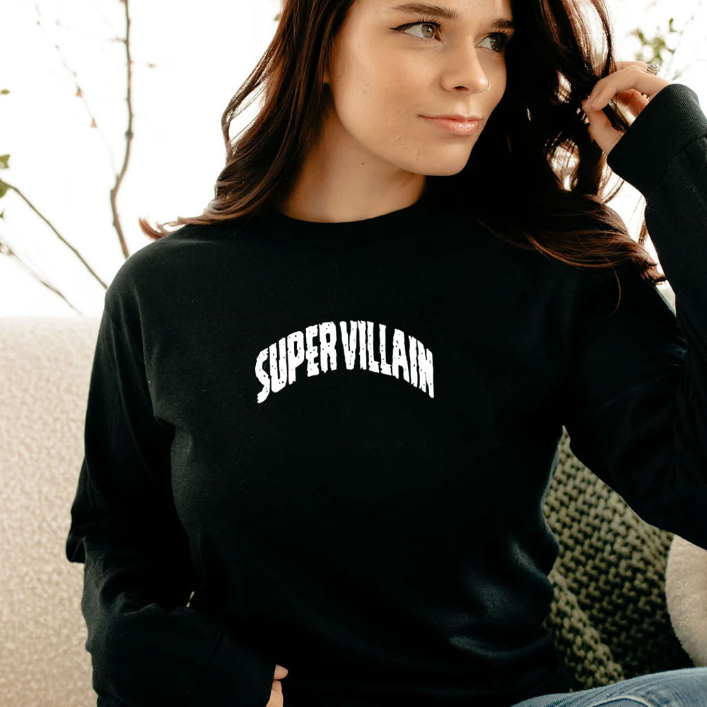Super Villain Logo Long Sleeve Super Villain Logo Long Sleeve
