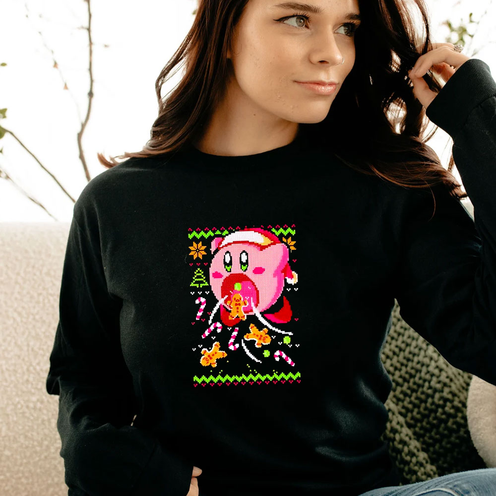 Sweet Kirby Christmas Long Sleeve Sweet Kirby Christmas Long Sleeve