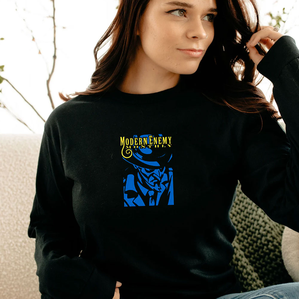 Venture Bros Modern Enemy Monthly Blue Morpho Long Sleeve Venture Bros Modern Enemy Monthly Blue Morpho Long Sleeve