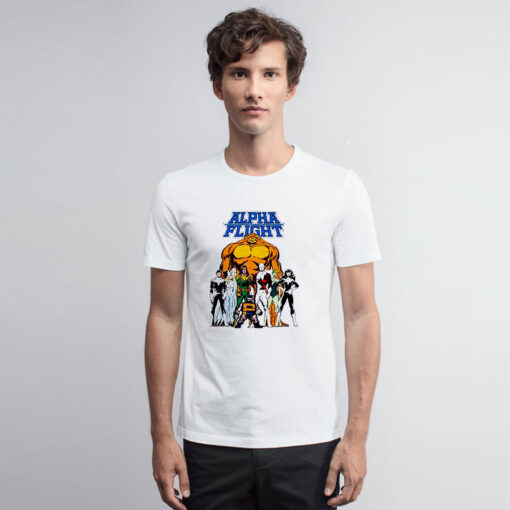 Classic Retro Marvel Comics Guardian Puck T Shirt