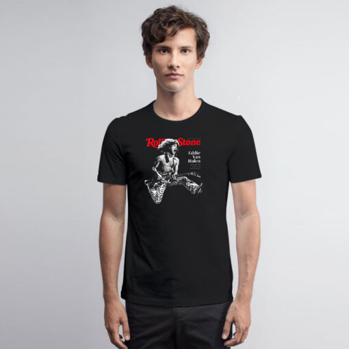 Eddie Van Halen Rolling Stone T Shirt