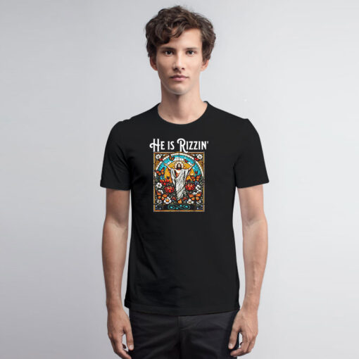 Funny Rizz He is Rizzin Jesus T Shirt