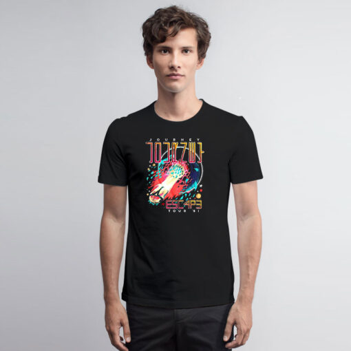 Journey Escape World Tour 1981 T Shirt