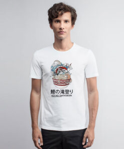 Koi No Takinobori Fish Japan Great Wave Off Kanagawa T Shirt