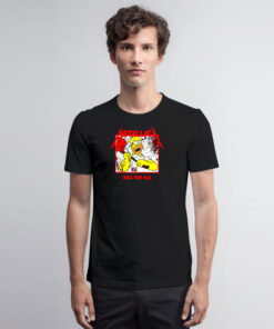 Metallica Homer Kill Em All T Shirt