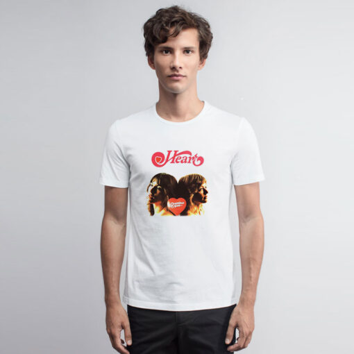 Retro HEART DREAMBOAT ANNIE Heart Band T Shirt