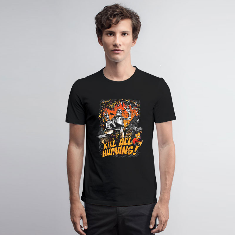 Alien Venom Kill All Humans T Shirt