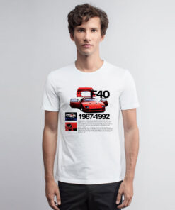 Ferrari F40 Vintage T Shirt