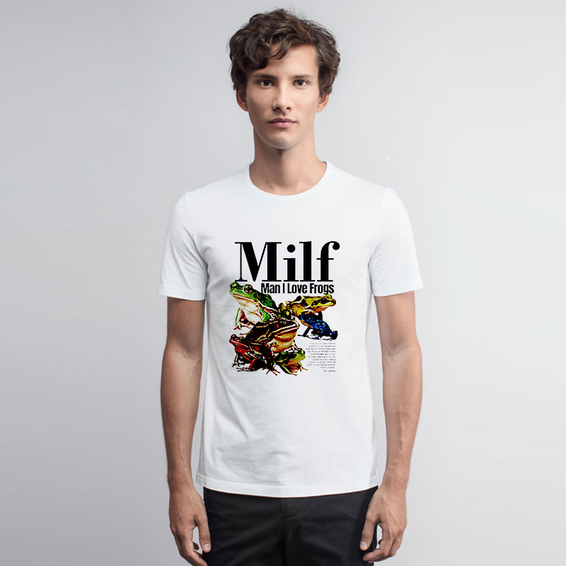 Man I Love Frogs Vintage T Shirt