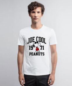 Peanuts Snoopy Joe Cool 1971 T Shirt