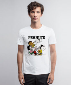 Snoopy Linus & Charlie Brown Throwback T Shirt
